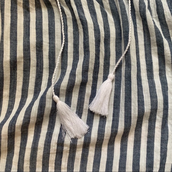 Stripped Top with Tassels - Picture 2 of 3